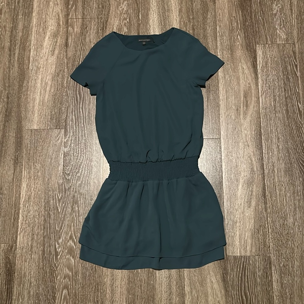 Banana Republic Teal Mini Dress